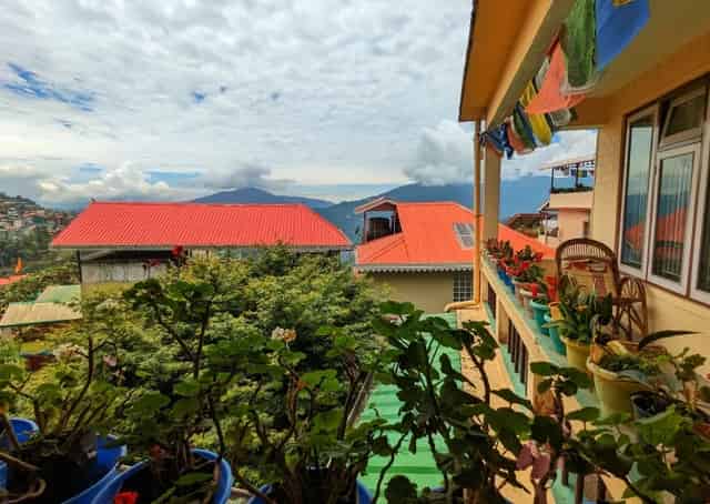 View from Delo Homestay