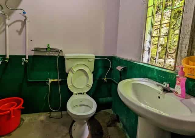 Attached Washroom at Gangtok Homestay
