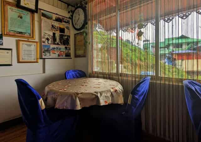 Dining area at Zuluk Homestay