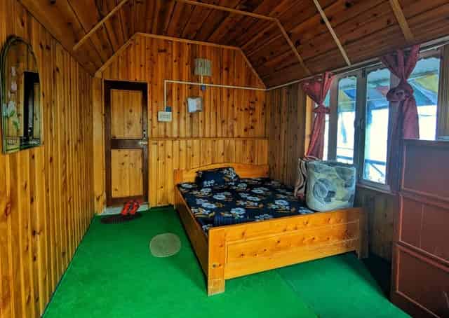 Couple Cottage Interior at Lava Homestay