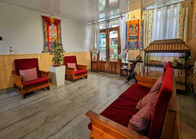 Seating Area at Gangtok Homestay
