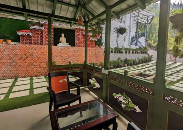 Garden area at Padamchen Resort