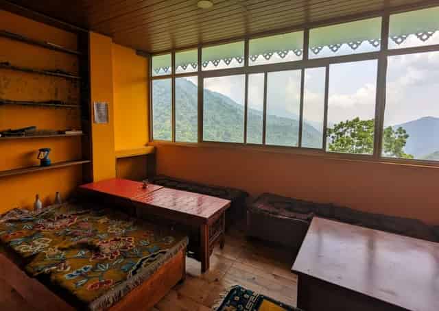 Seating Area at Nimachen Homestay