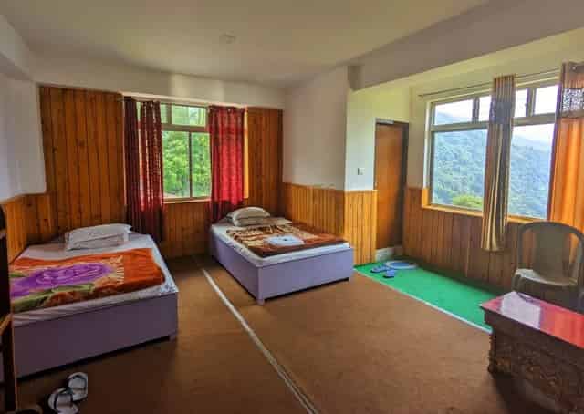 Room interior at Nimachen Homestay