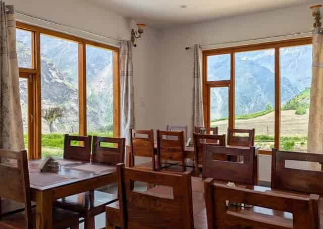 Dinning Area at Kolong Guest Inn, Himachal Pradesh