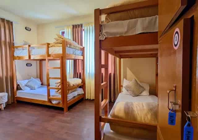 Dormitory Room with bunk beds at  Jispa Guest Inn