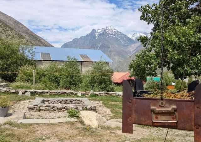 Jispa Glamping Ground Campfire Zone