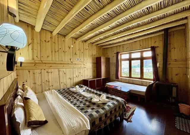 Family rooms at Pangong Homestay