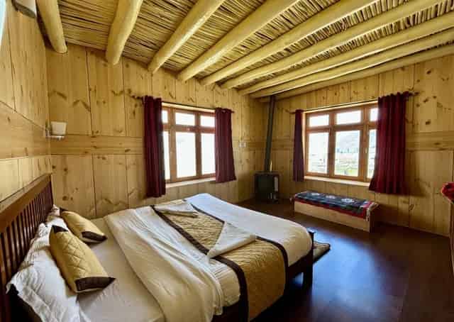 Family rooms at Pangong Homestay