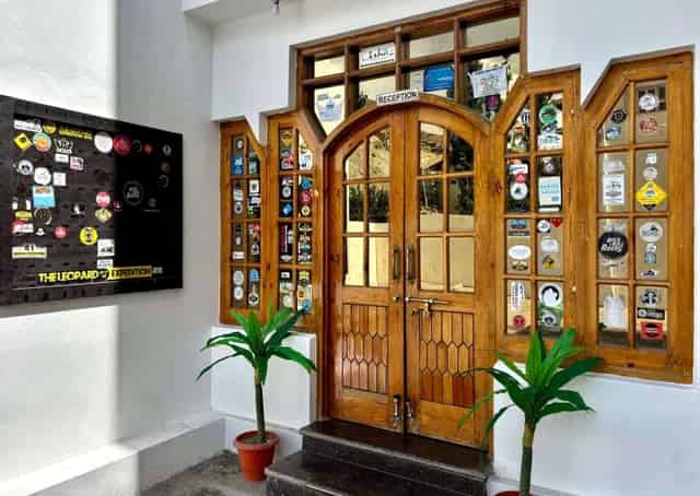 Entry Door of Kargil Retreat