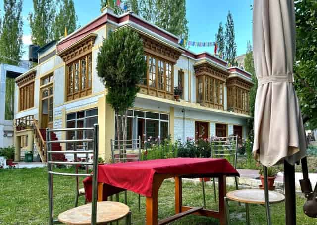 Outdoor seating area at Sumoor Retreat
