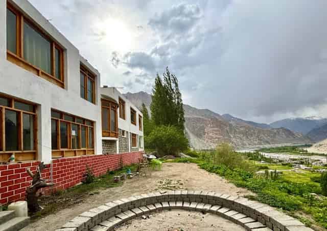 Exterior of Turtuk Retreat