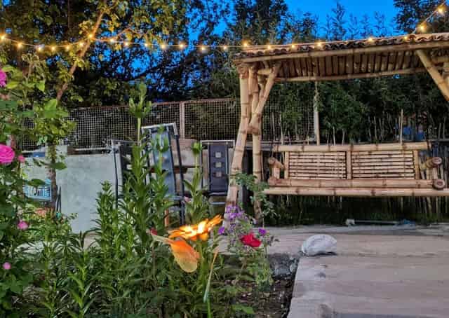 Outdoor seating area at Sumoor Retreat