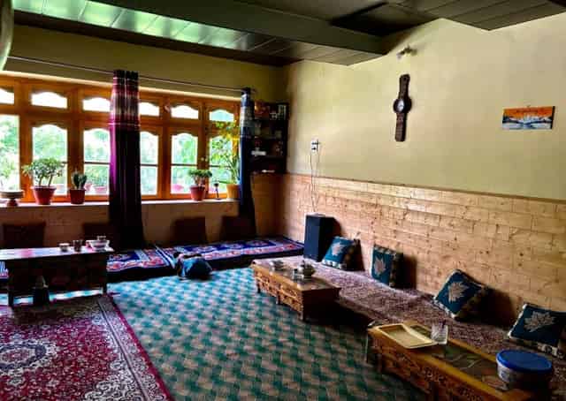 Dining area at Aryan Valley Homestay