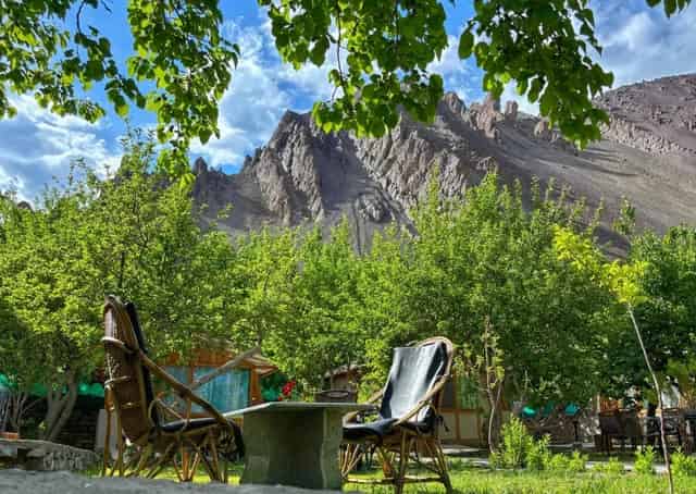 Seating area at Uleytokpo Resort