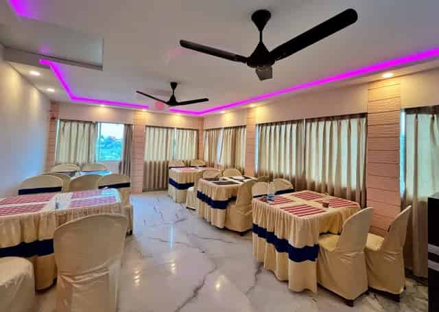Dining area at Mandarmani Resort