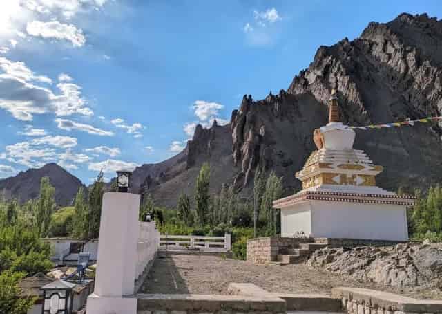 Shanti Stupa at Uleytokpo Resort