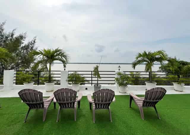 Seating area at Burul Retreat