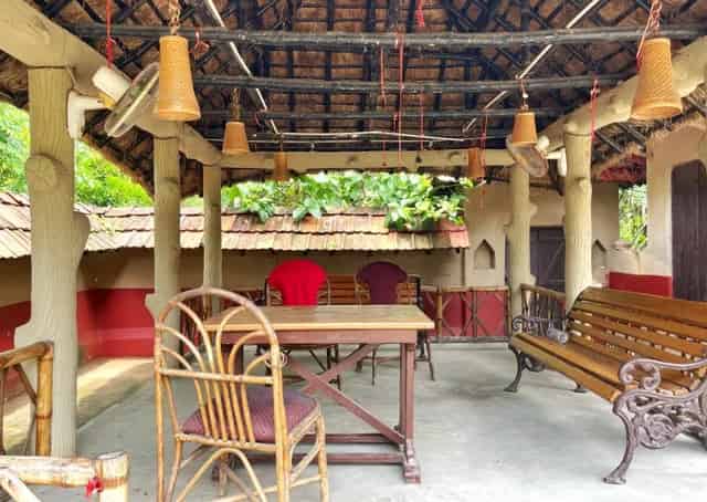 Seating area at Thakurpukur Eco Stay