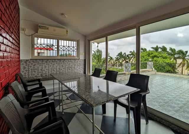 Dining area at Gangabitan Villa