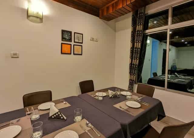 Kohima Retreat Dining Area