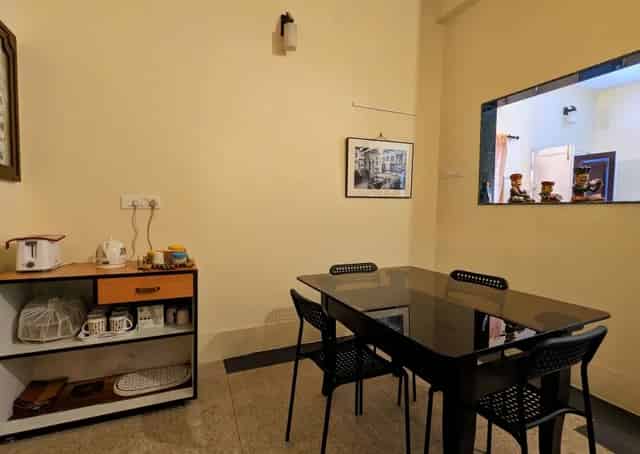 Dining area at Kolkata Apartment