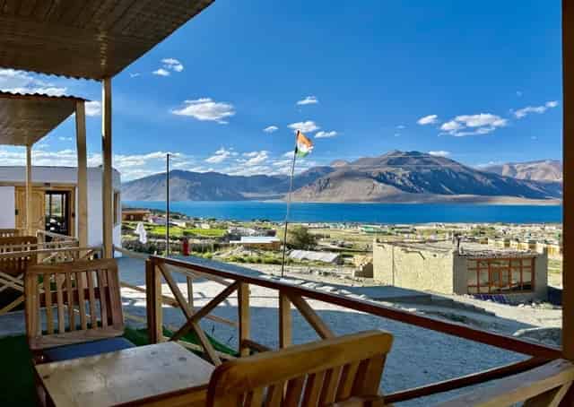 Pangong Retreat Exterior Seating Place And Campus
