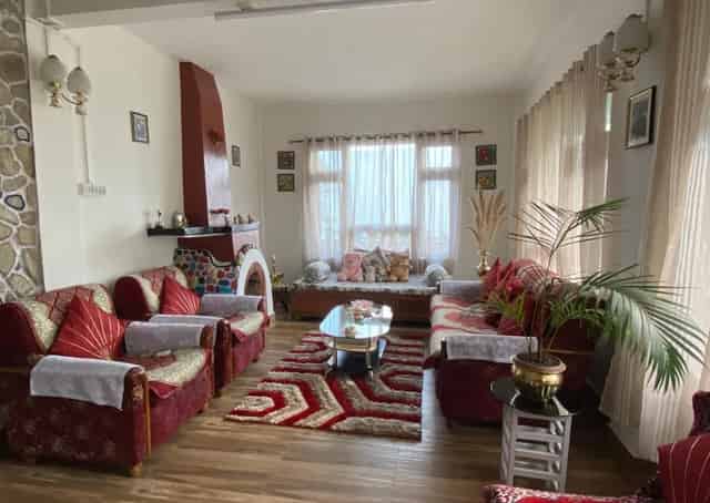 Common Seating Area at Darjeeling Homestay