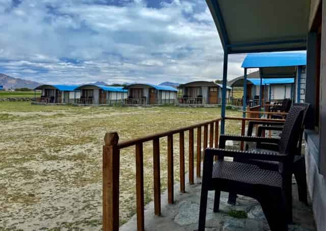 Pangong Glamping Ground Exterior Seating Place