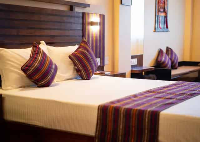 Couple Room Interior at Darjeeling Homestay