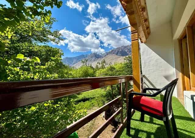 Alchi Retreat Mountain View From Balcony
