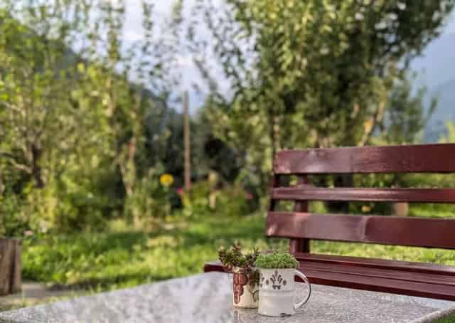 Kullu Homestay Outdoor Seating Area