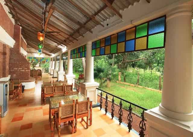 Santiniketan Boutique Stay Seating Area
