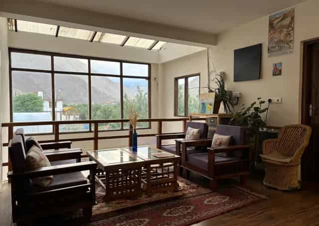 Tabo Homestay Interior Seating Area