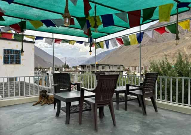 Tabo Homestay Breezy Outdoor Seating 