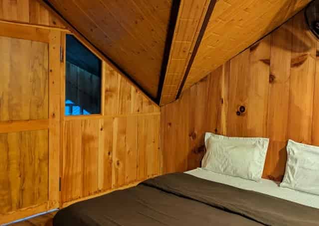Room Interior at Tirthan Valley Eco Stay