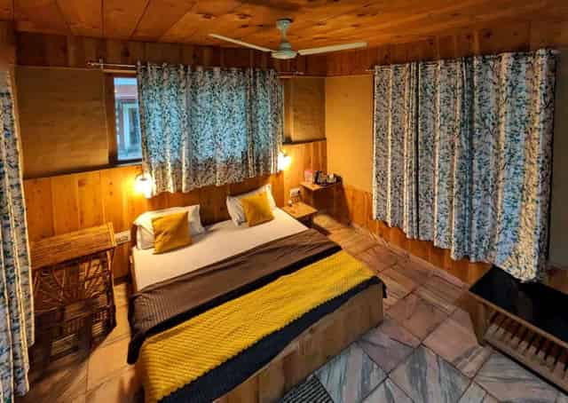 Room Interior at Tirthan Valley Eco Stay