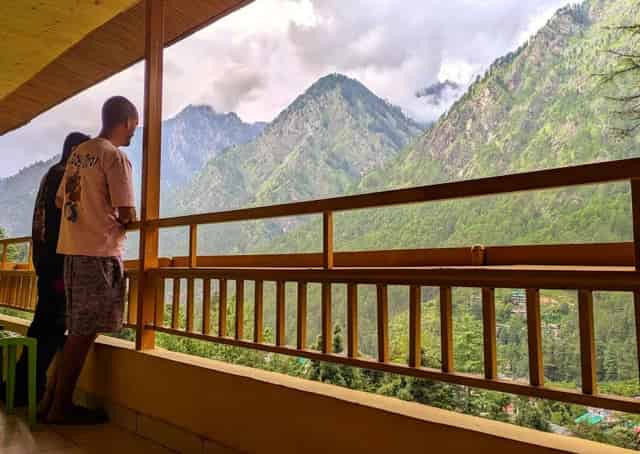 Common area at Kasol Homestay