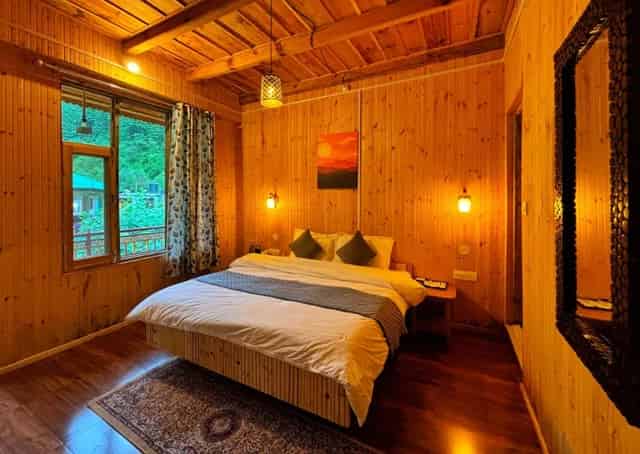 Room Interior at Tirthan Valley Homestay