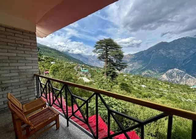 Kalpa Retreat Mountain View From Balcony
