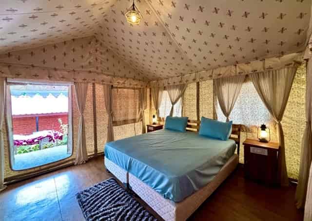 Bir Eco Stay Swiss Tent Interior