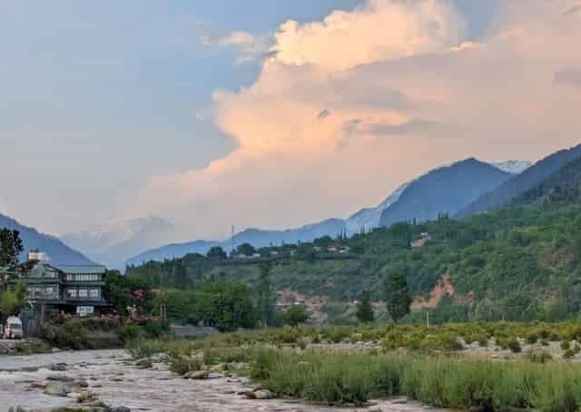 View from Pahalgam Guest Inn