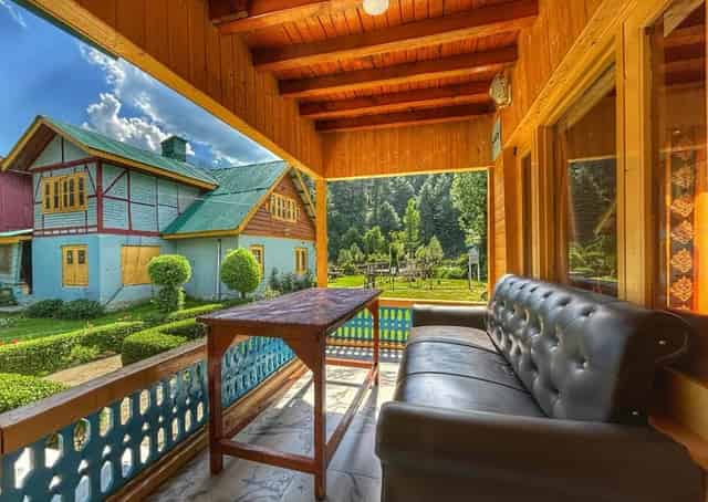 Pahalgam Retreat Balcony