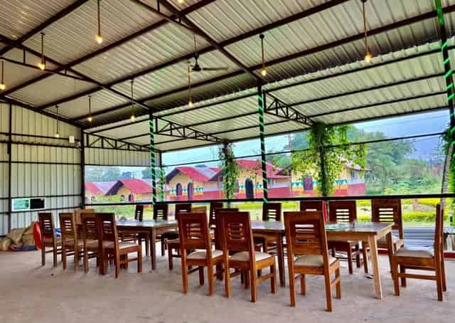 Dining area at Ajodhya Resort
