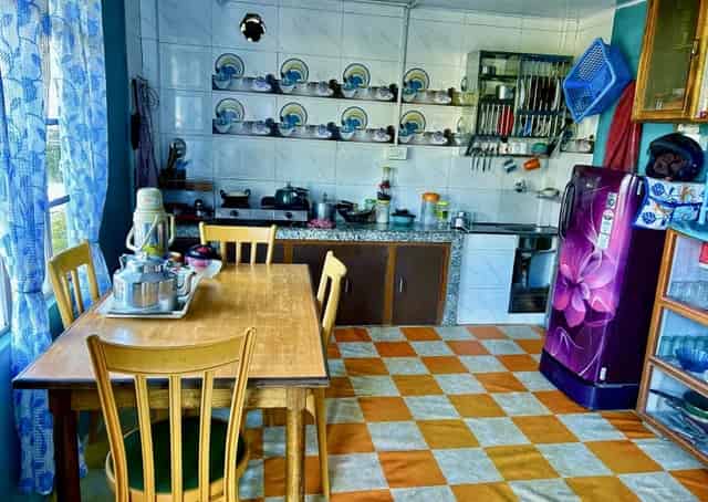 Pedong Homestay Dining Interior