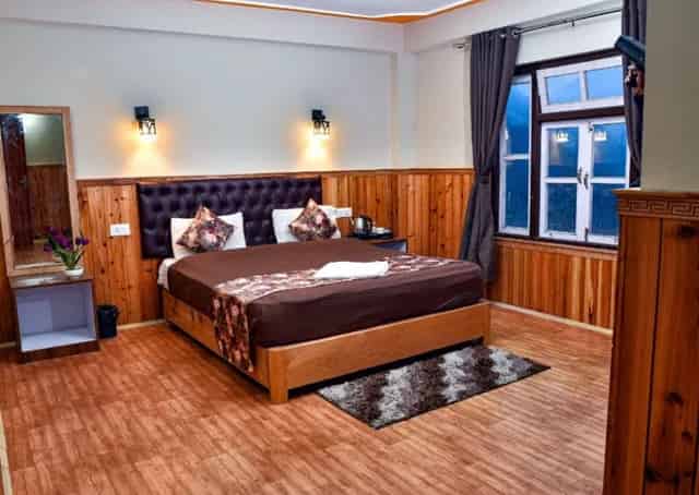 Room interior at Lachen Retreat