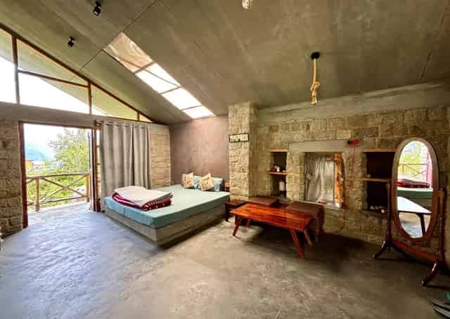 Manali Retreat Room Interior
