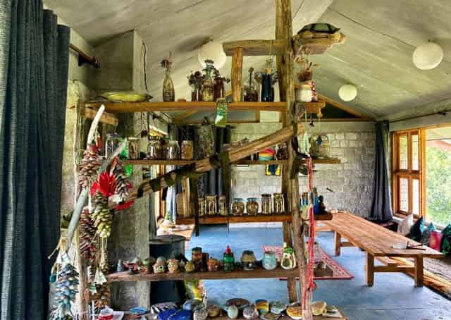 Manali Retreat Cafe Interior