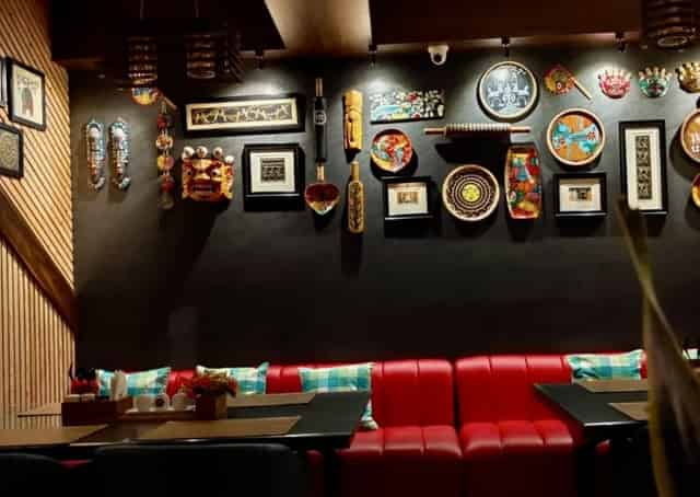 Restaurant area at Sahibganj Guest Inn