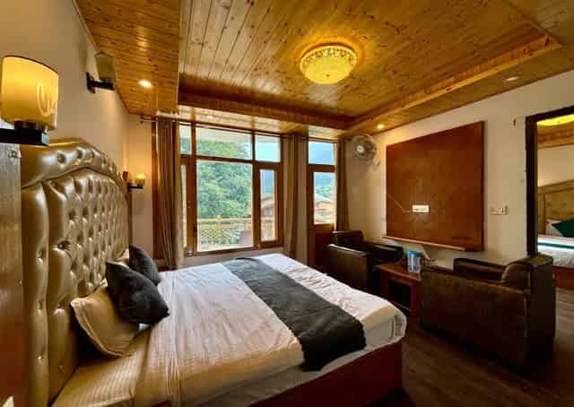 Manali Retreat Room Interior